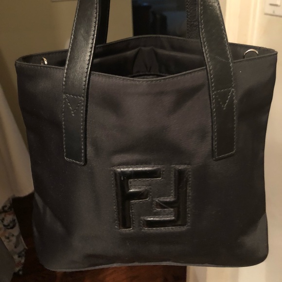 Vintage FENDI nylon small tote - Picture 2 of 4